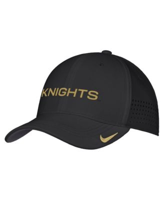 Men's Black UCF Knights 2026 On-Field AeroBill SwooshFlex Dri-FIT Hat