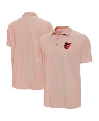Men's Orange/White Baltimore Orioles Pave Polo Shirt