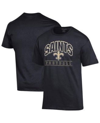 Men's Black New Orleans Saints Football T-Shirt