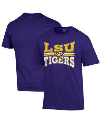 Men's Purple LSU Tigers Team Zoom T-Shirt