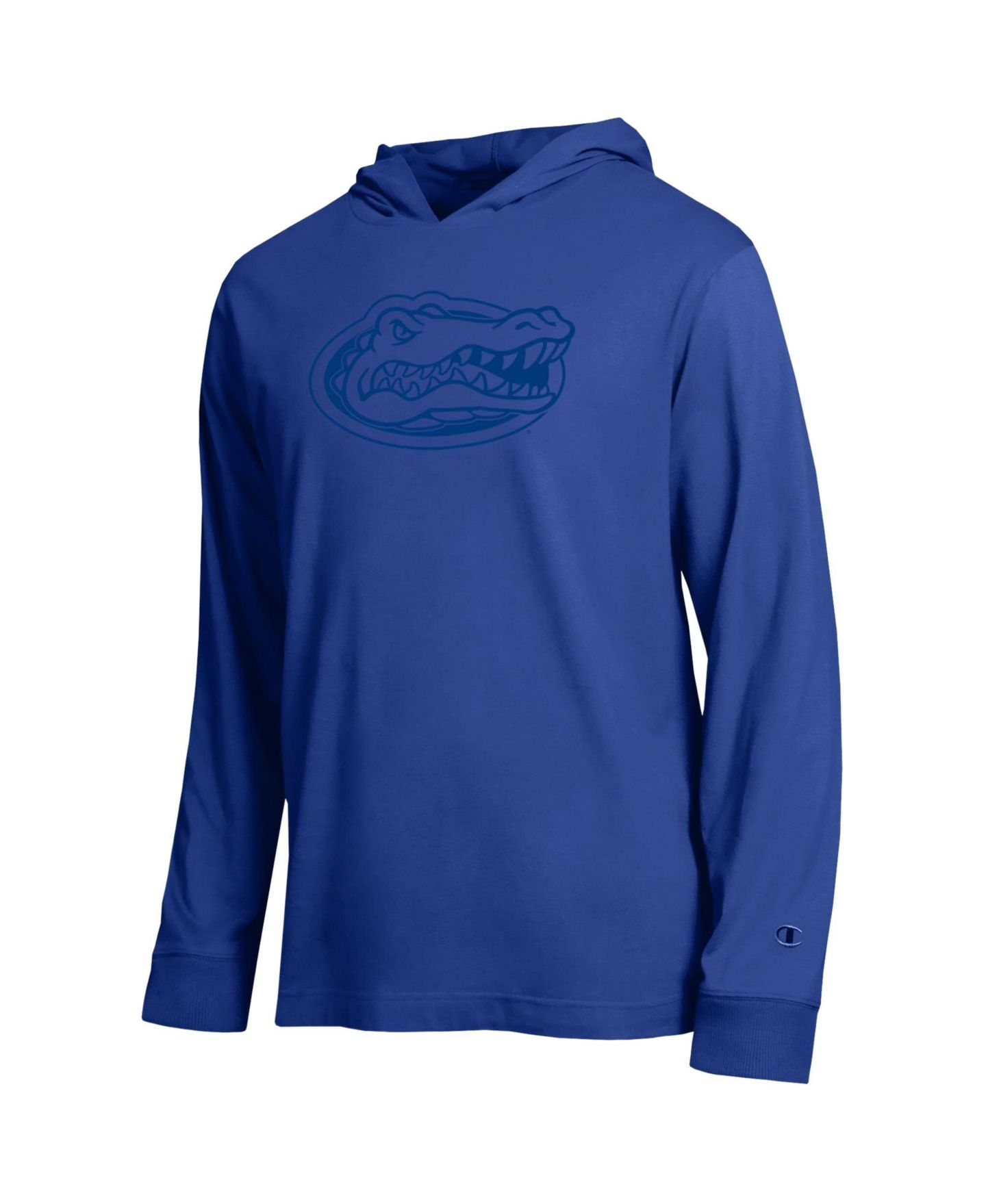Мужская футболка Champion Royal Florida Gators Tonal All-Star Long Sleeve Hooded — фото 2