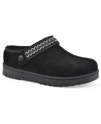 Women's Incast Faux Fur-Lined Clogs