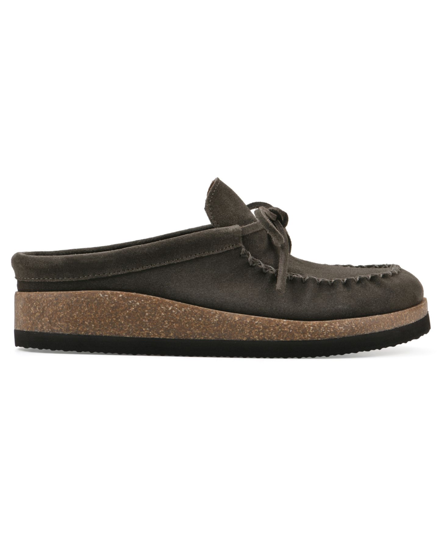 Женские сабо White Mountain Bayhead Footbed Slip-On, цвет: Армейский замшевый — фото 2