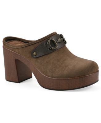 Women's Barleys Platform Heel Mule Clogs