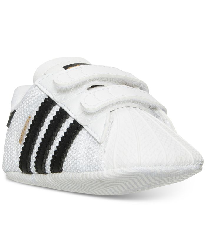 adidas Toddler Superstar Crib Casual Sneakers from Finish Line - Macy's