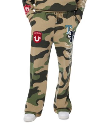 Men's Logo Patch Baggy Sweatpants