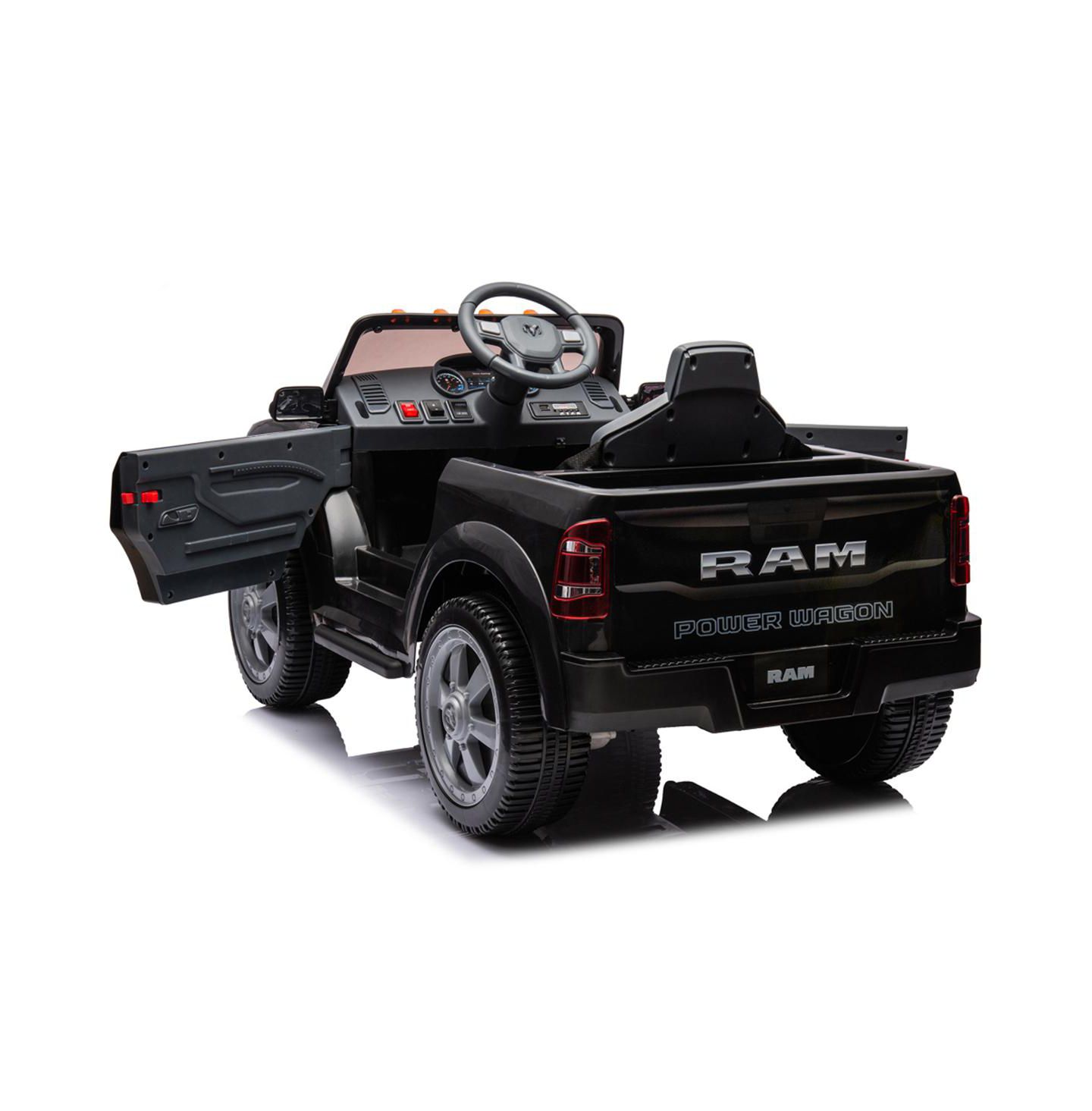Детская игрушка YOBTOP 2500 Electric Pickup Truck with Parent Remote Control, 77.2 lb. Capacity, 3–5 лет, цвет: Чёрный — фото 10