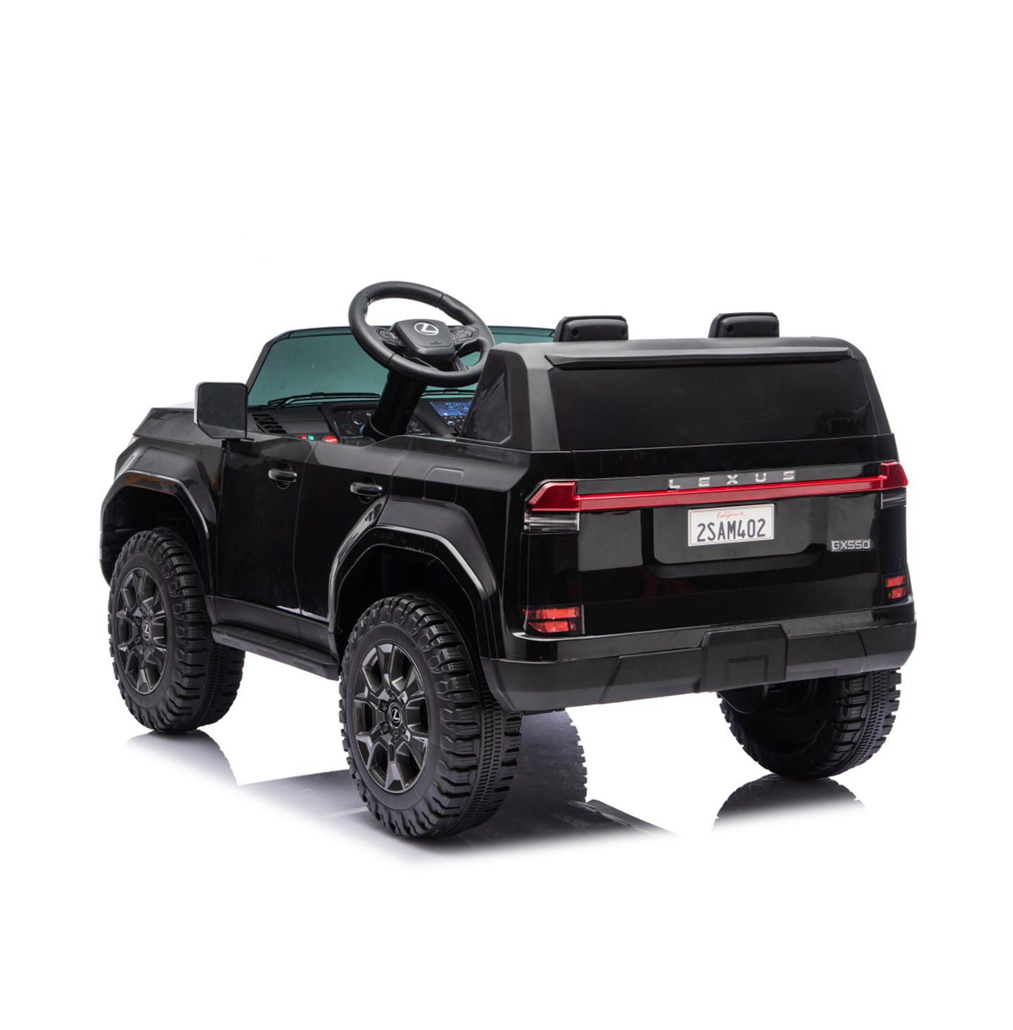 Детская игрушка YOBTOP 24V 2-Seater 2.4G Remote-Control Ride On Car, 110 lbs Capacity, Ages 3-6, цвет: Чёрный — фото 4