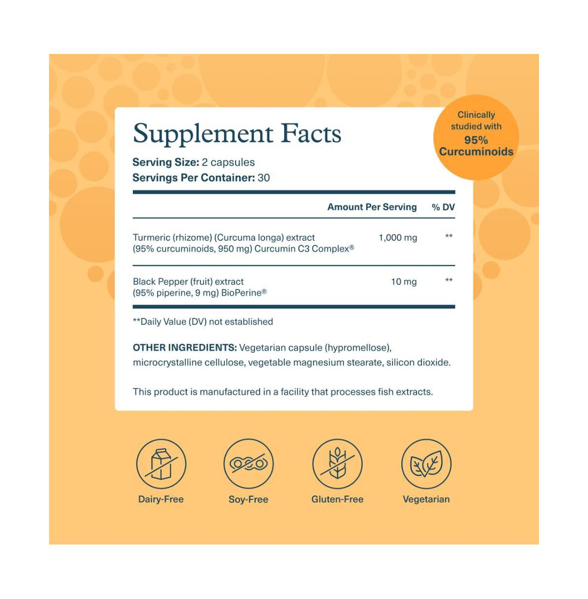 Youtheory Turmeric Extra Strength 1,000 Milligram Turmeric Supplement with 10 Milligram Pepper Curcumin Joint Support 60 Vegetarian Capsules