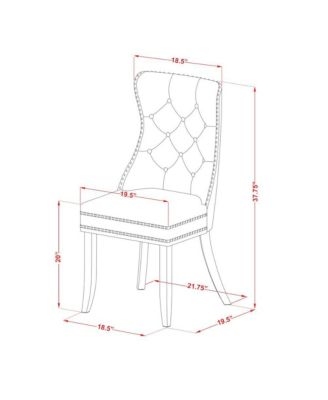 3 Piece Dinette Set Consists of a Square Kitchen Dining Table