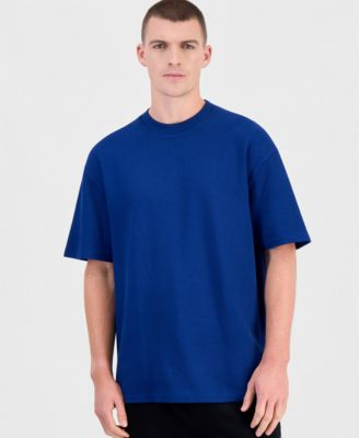 Men's Nuwaffle Waffle-Knit Regular-Fit T-Shirt