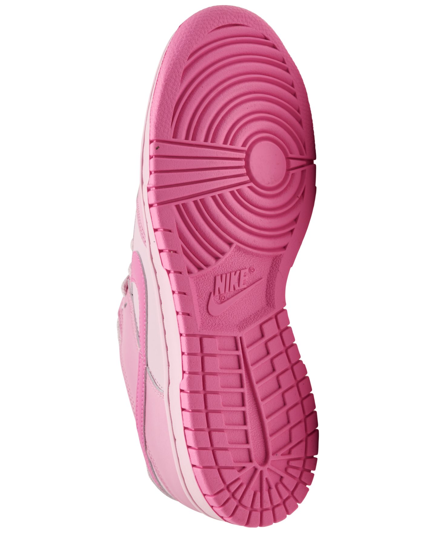Детские кроссовки Nike Big Kids' Dunk Low Lifestyle, цвет: Розовый / Белый — фото 6