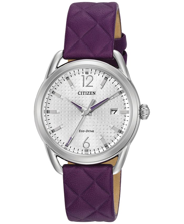 Quilted best sale watch strap