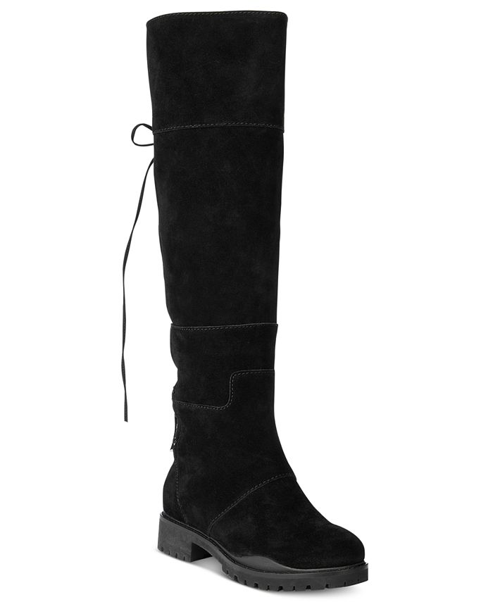 Nine West Mavira Back Lace-Up Over-The-Knee Boots & Reviews - Boots ...