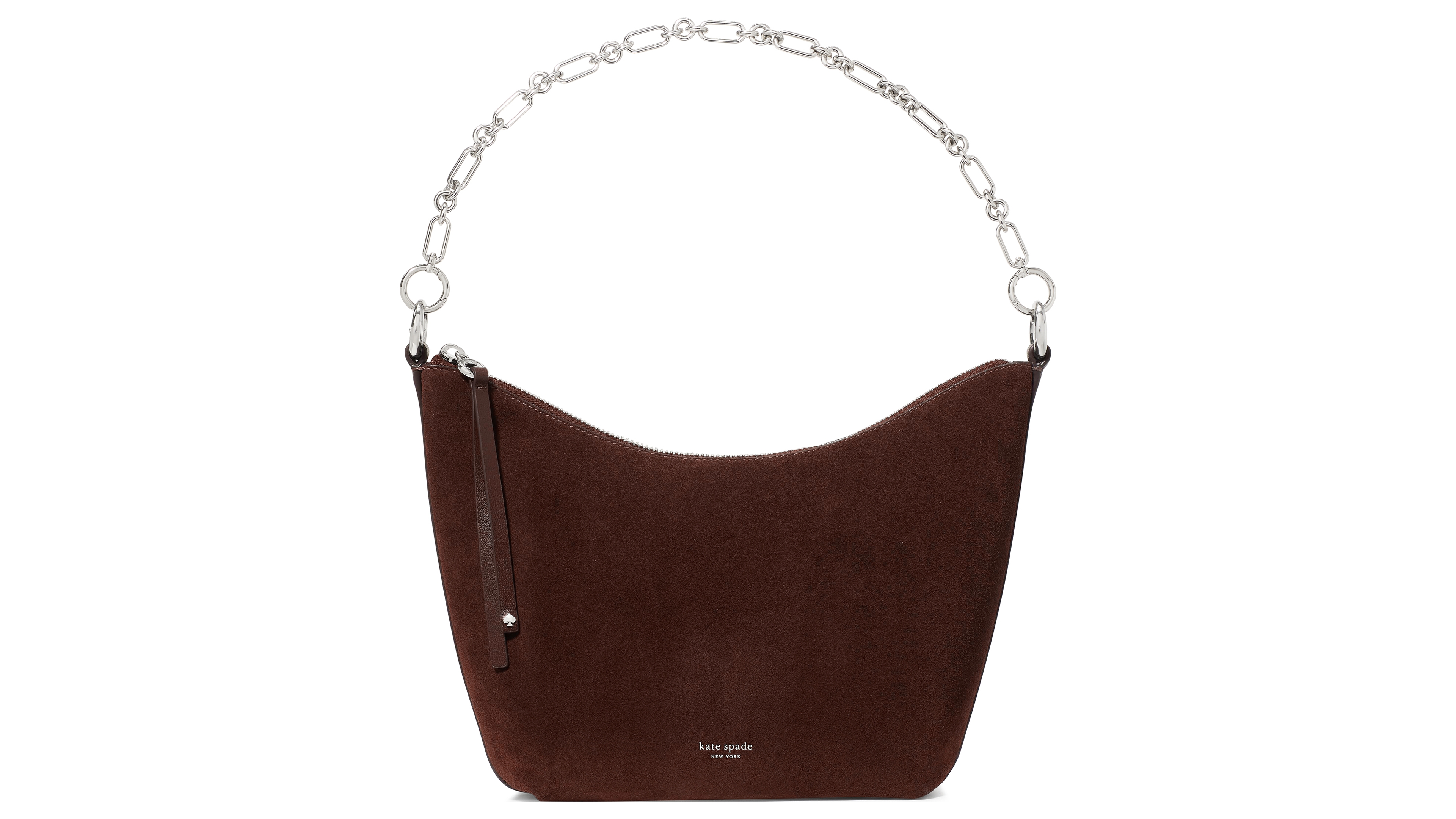 kate spade new york Halo Suede Small Chain Shoulder Handbag