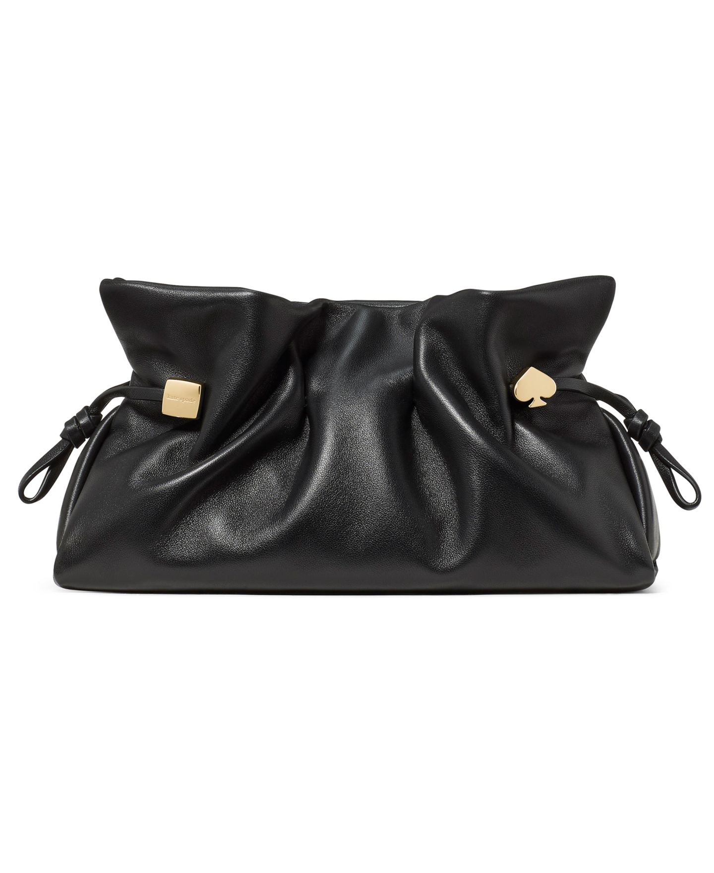 Женский клатч kate spade new york Rio Dot Suede Small Clutch, цвет: Чёрный — фото 1