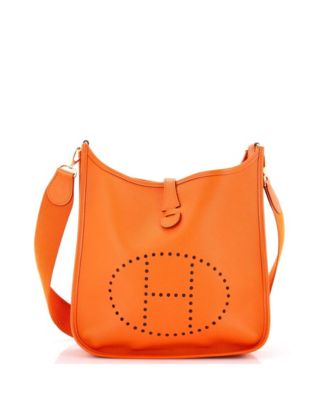 Pre-Owned Hermes PM Evelyne Bag Gen III Epsom