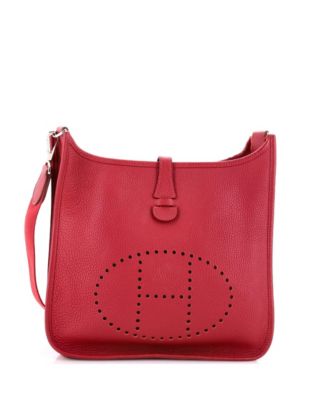 Pre-Owned Hermes PM Evelyne Bag Gen I Clemence