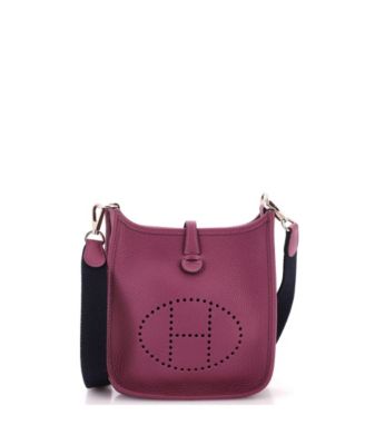 Pre-Owned Hermes TPM Evelyne Bag Gen III Clemence