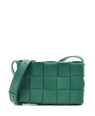 Cassette Crossbody Bag Maxi Intrecciato Leather