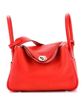 Pre-Owned Hermes 26 Lindy Bag Clemence