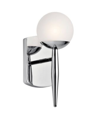 Jasper 11 1/2" High Chrome Wall Sconce