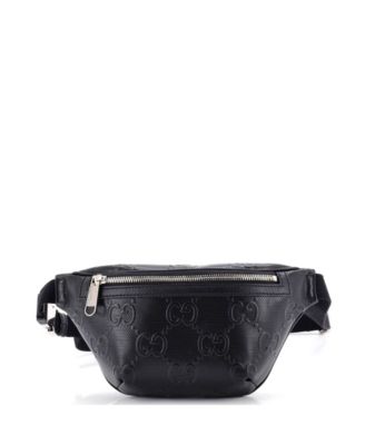 Small Belt Bag GG Embossed Perforated Leather