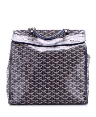 Saint Leger Briefcase Backpack Coated Canvas