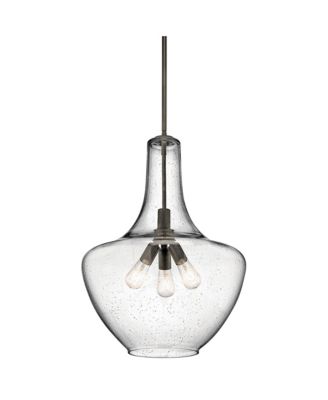 Everly 20" Wide Olde Bronze 3-Light Pendant