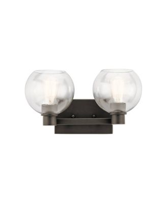 Harmony 8 1/4" High Olde Bronze 2-Light Wall Sconce