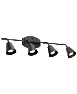 Sylvia 4-Light Black Track Fixture