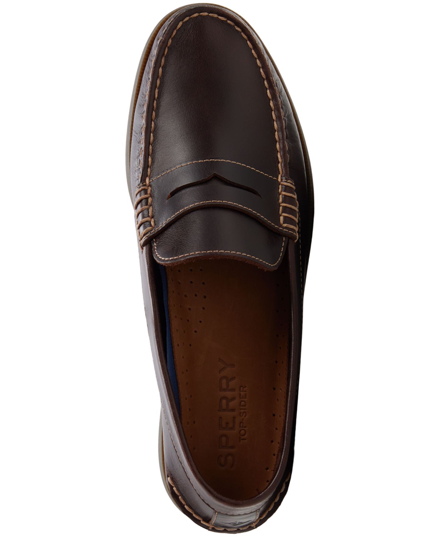 Мужские туфли Sperry Anchored Harbor Round-Toe, цвет: Коричневый — фото 8