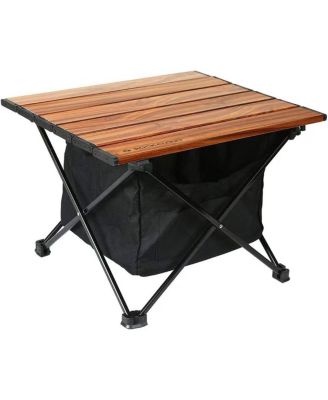 Portable Camping Table, Ultralight Aluminum Folding Beach Table with Storage Bag for Camping Hiking Outdoor Picnic