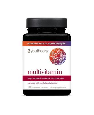 Multivitamin Supplement for Women and Men, 150 Vegetarian Capsules 75 Day Supply, Absorption and Daily Nutrition