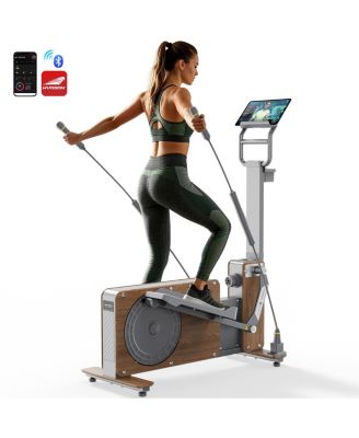 Elliptical Machine, Magnetic Trainer with Fitness Bar, Bluetooth and App ( HRM-E1120 )