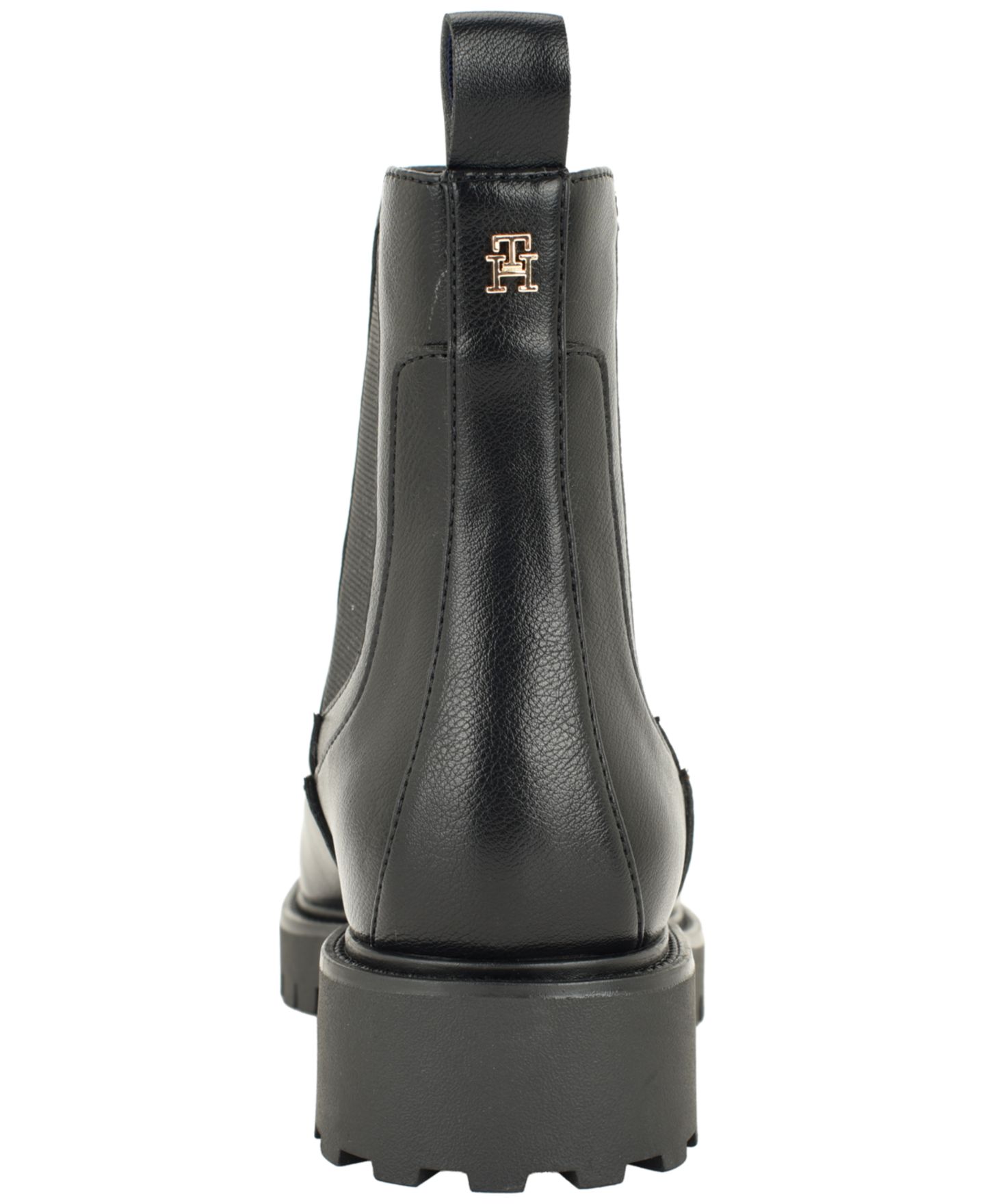 Женские ботинки Tommy Hilfiger Valma Chelsea Lug Sole Booties, цвет: Чёрный — фото 3