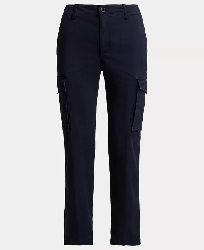 Women's Cargo Cropped Chino Pants - thumbnail 7