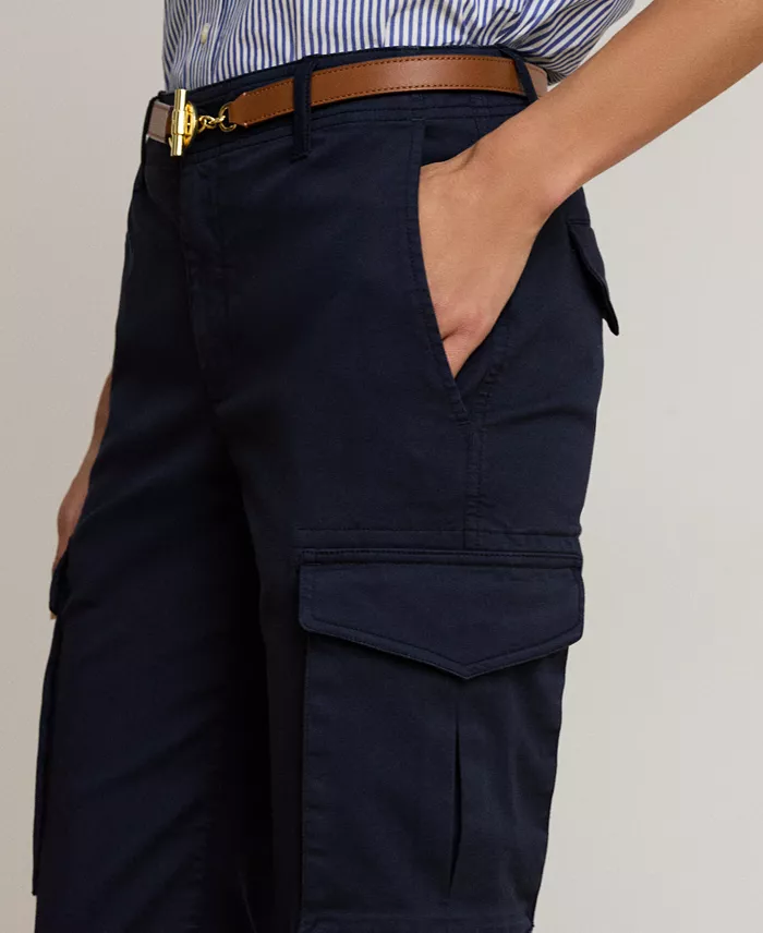 Women's Cargo Cropped Chino Pants - thumbnail 5