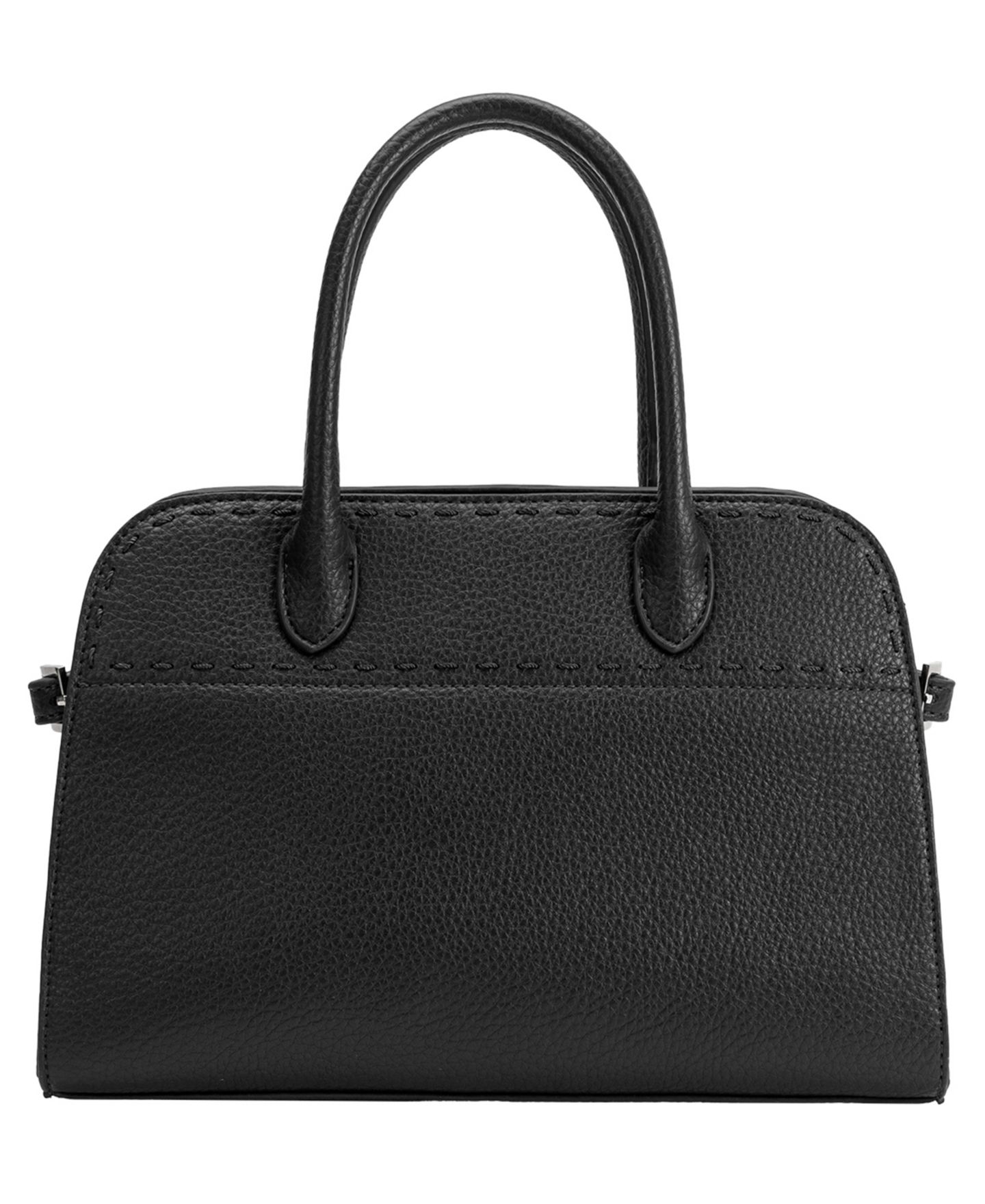 Женская сумка Melie Bianco Marlo Small Top Handle Satchel Handbag, цвет: Чёрный — фото 1