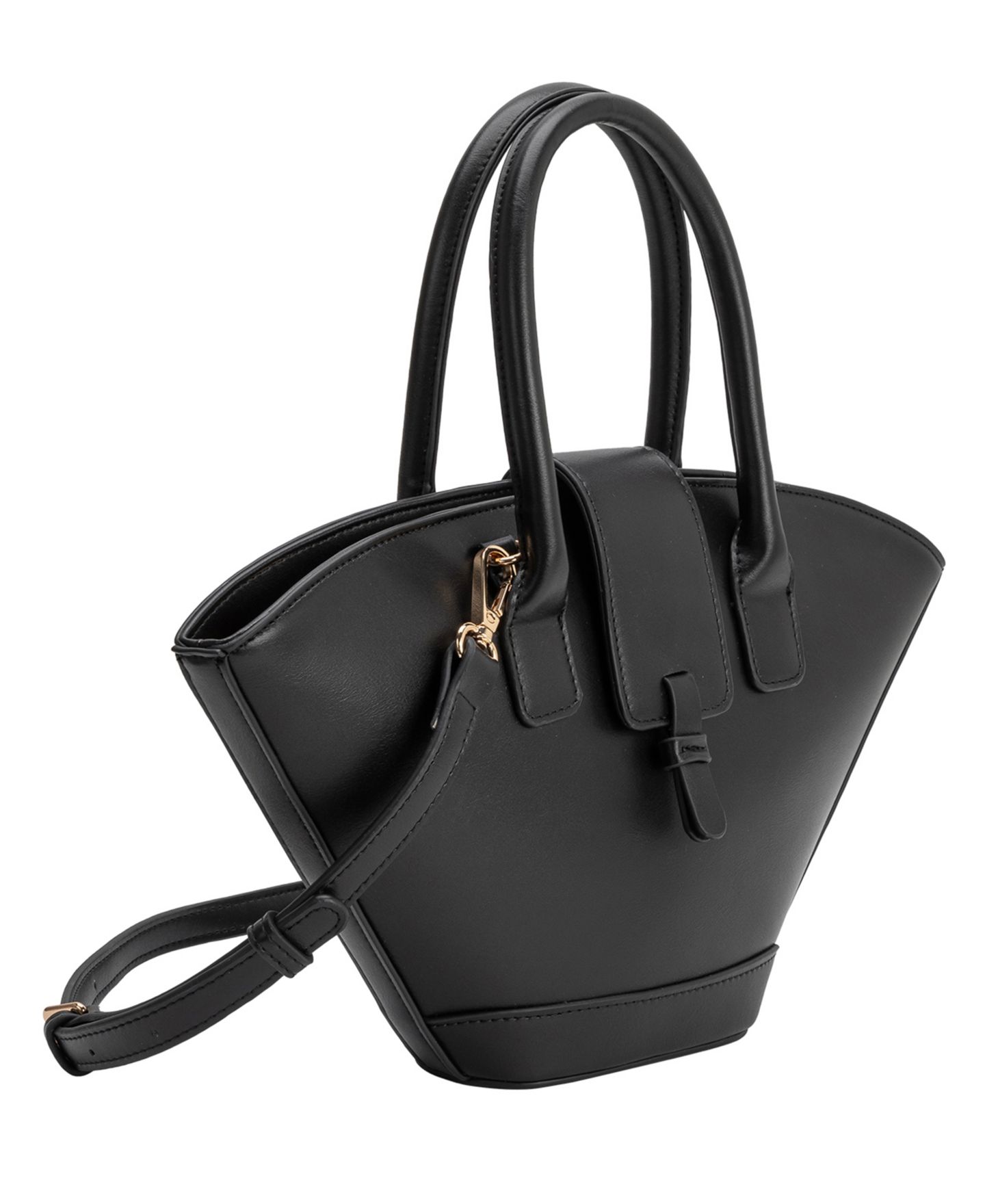 Женская сумка Melie Bianco Violet Large Crossbody Handbag, цвет: Чёрный — фото 3
