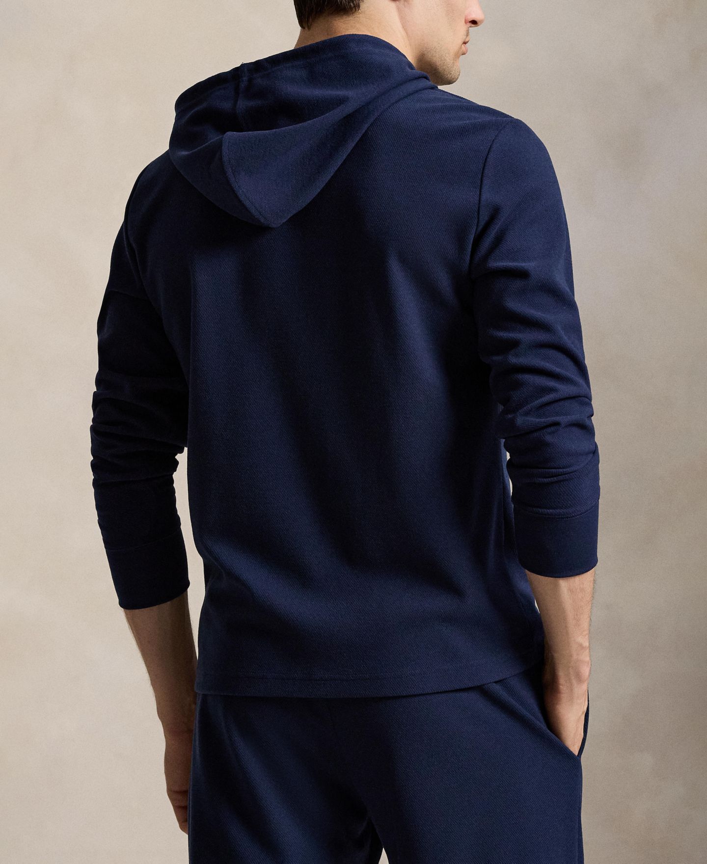 Худи для мужчин — Polo Ralph Lauren, цвет: Тёмно-синий / Синий — фото 3