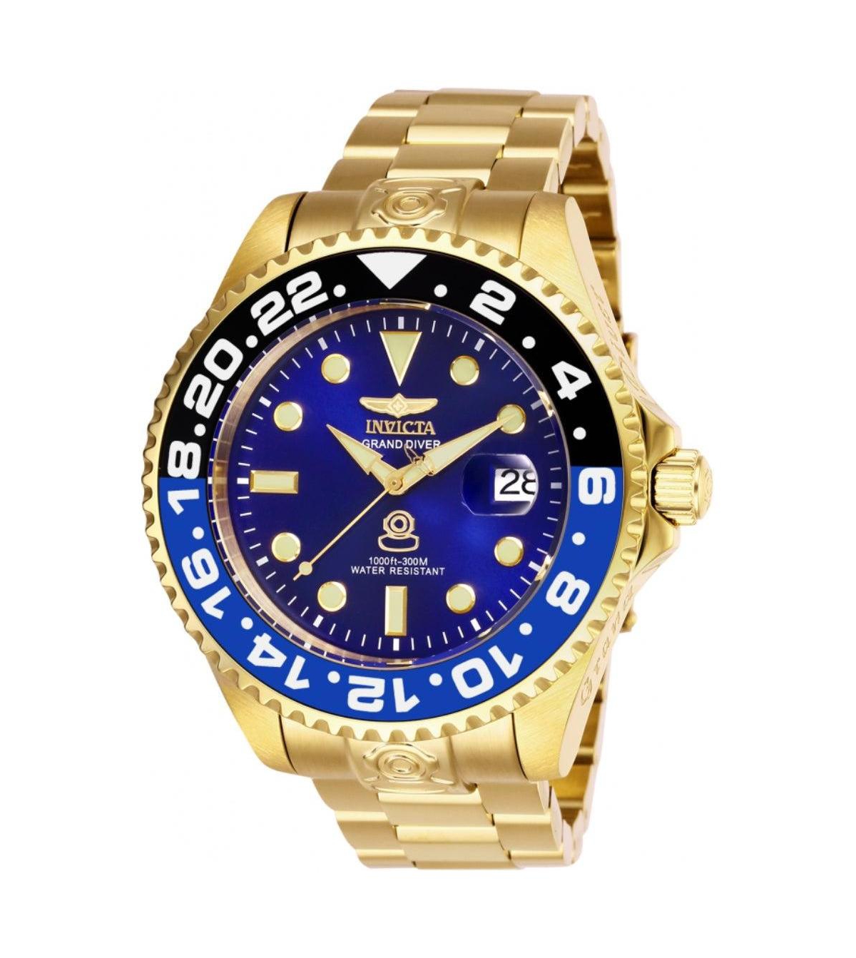 Invicta Pro Diver 27971 Men's 47mm Automatic Watch - Stainless Steel Bracelet