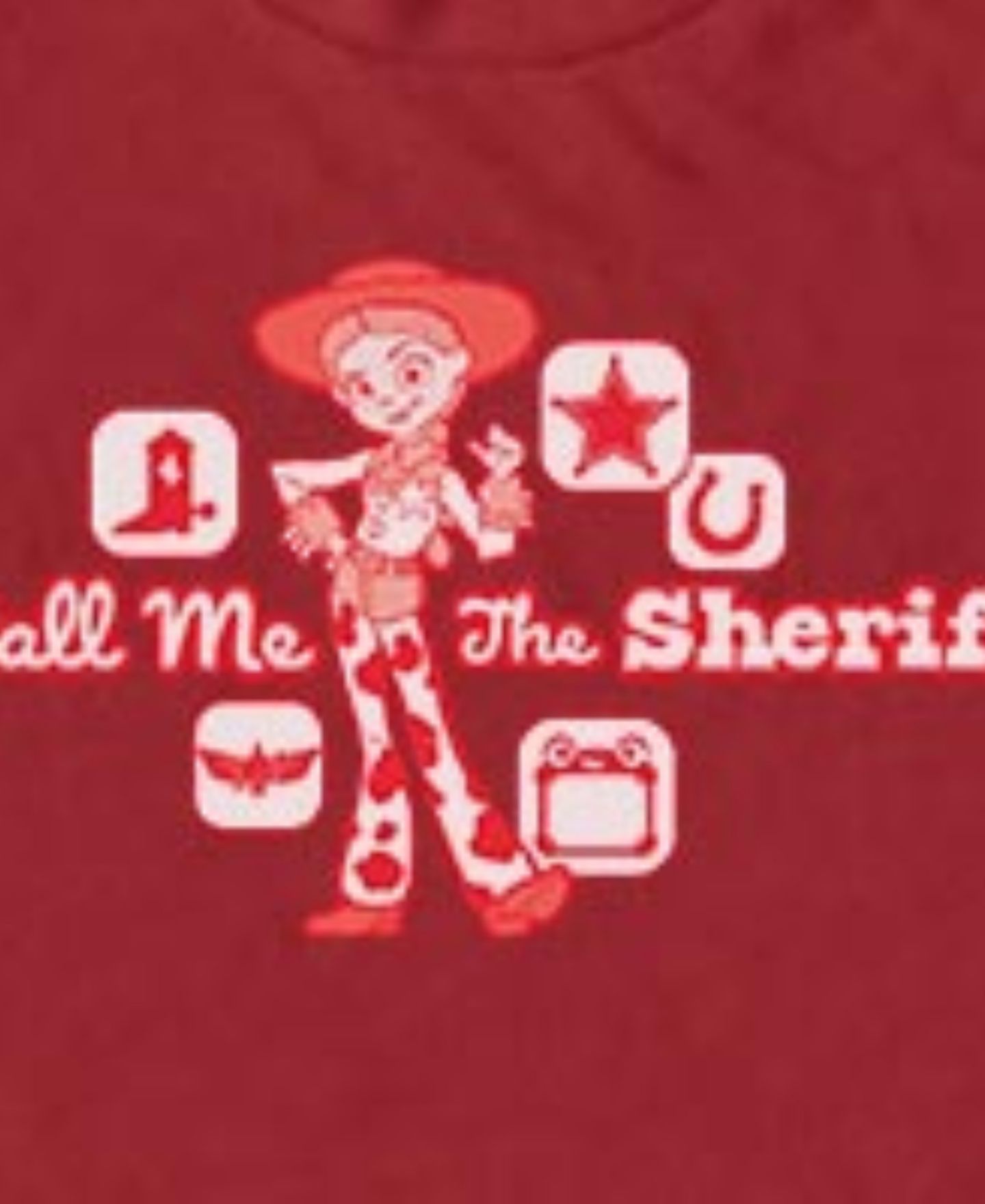 Мужская футболка Fifth Sun Disney Pixar Toy Story Jessie Call Me The Sheriff Graphic, цвет: Красный — фото 3