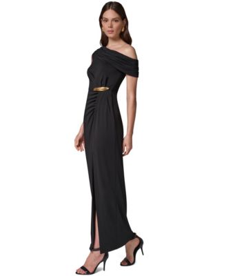 macy's black off the shoulder dress Women's Little Dresses Azazie