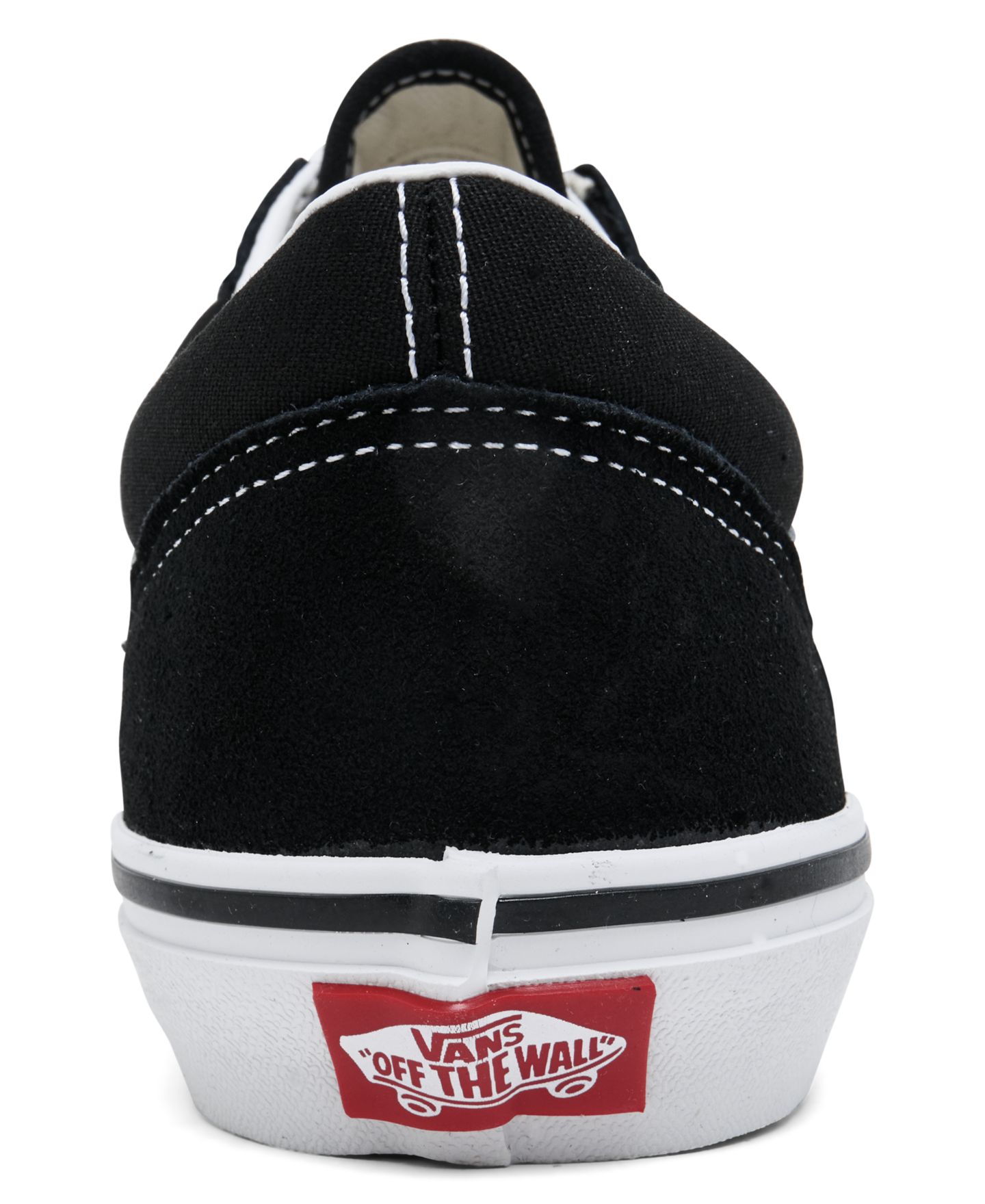 Детские кроссовки Vans Old Skool Lifestyle, цвет: Белый / Чёрный — фото 4