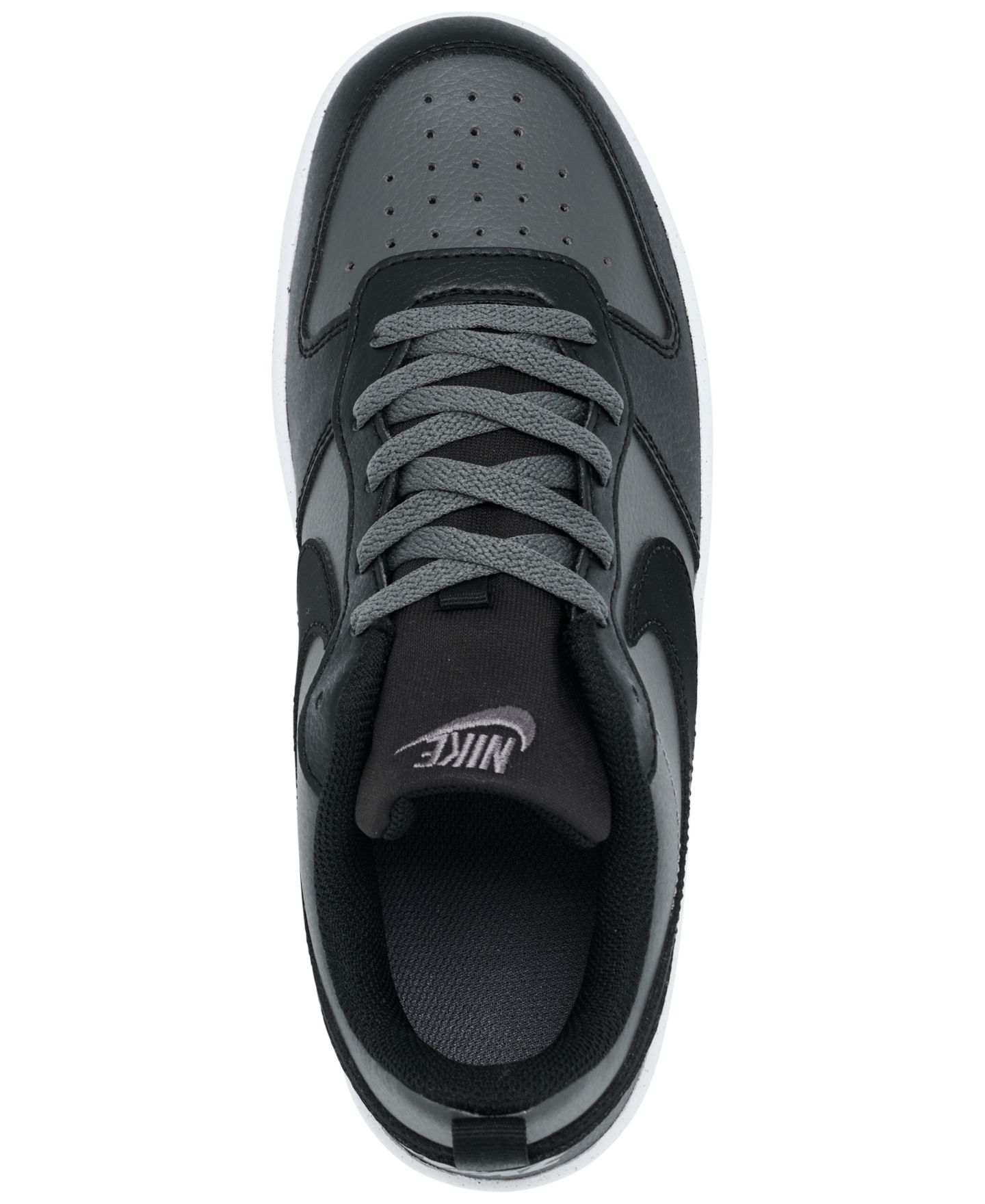 Детские кроссовки Nike Court Borough Low Recraft Lifestyle, цвет: Серый / Белый — фото 5