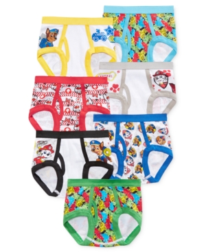 image of Nickelodeon-s Paw Patrol Briefs, 7-Pk, Toddler Boys