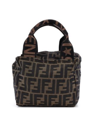 Mini Vintage 1925 Cosmetic Tote Zucca Canvas