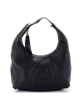 Large Soho Hobo Leather