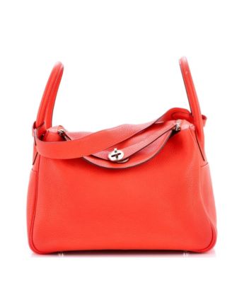 Pre-Owned Hermes 30 Lindy Bag Clemence